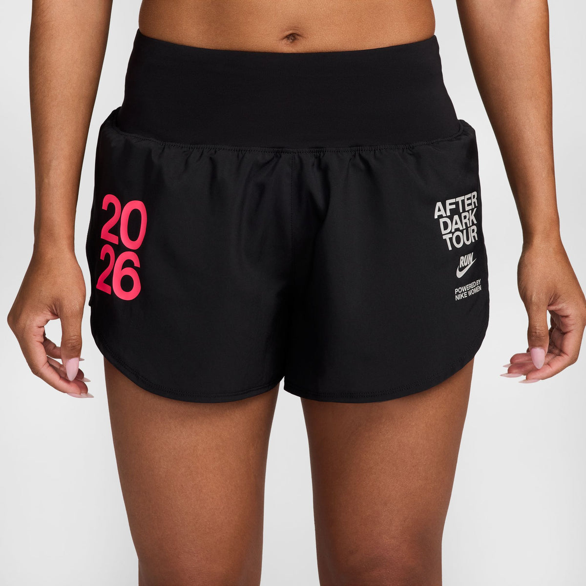 Women’s After Dark Tour Dri-FIT Flow Running Shorts – REV*